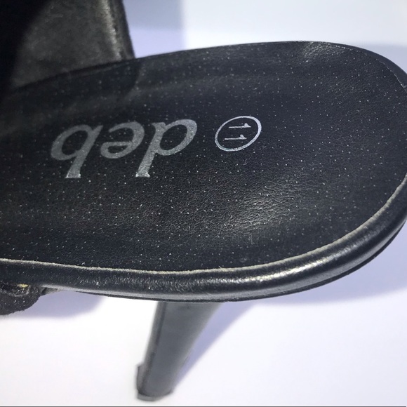 Buckled open back peep toes - Picture 5 of 5